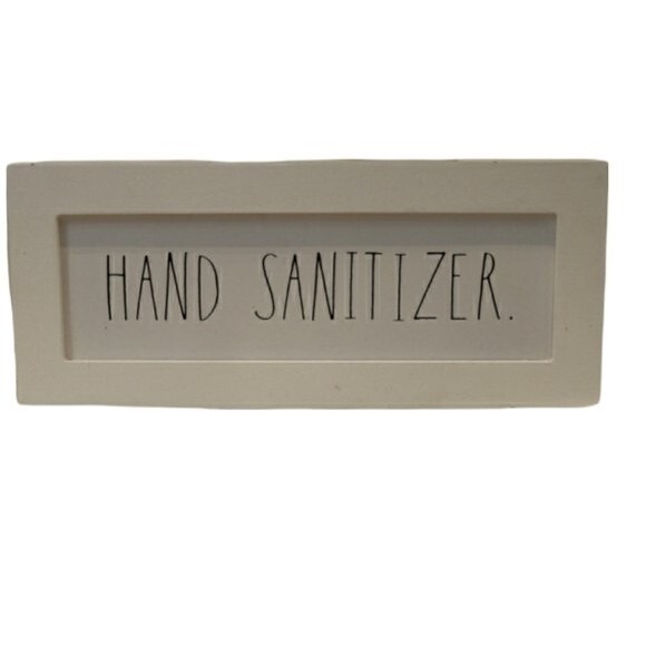 Rae Dunn Hand Sanitizer Wooden Sign - Picture 1 of 6